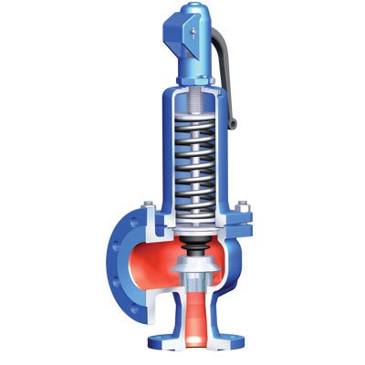 Клапан предохранительный 35.901 ARI-SAFE , PN40 материал корпуса - литая сталь 1.0619+N  Тмакс=+300оС фланцевое