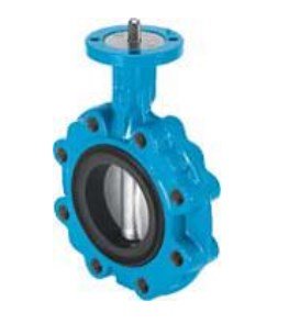 Затвор дисковый VZAV-L-200-16-S8PN16H1EP200V5H1PA250-N  тип Lug PN16 DN200 ковкий чугун/NBR/ковкий чу