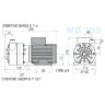 Насос МВ 100, ПП, EPDM, B