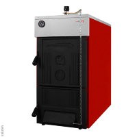 Котел для работы на твёрдом топливе (дерево, уголь) Бобёр 50DLO 39 кВт / атмо / энергонезависимые