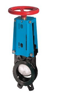 Задвижка шиберная ножевая GG25/EPDM, DN50, PN10, Gehäuse: GG25, Schieberblatt: Edelstahl