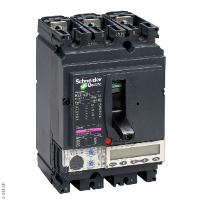 Выключатель автоматический 250А 70кА NSX250H MICROLOGIC 5.2 3P3D электронный расцепитель (LV431795)