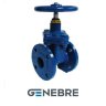 Задвижка клиновая Genebre GGG50 / EPDM Тмакс=+120оС фланцевое
