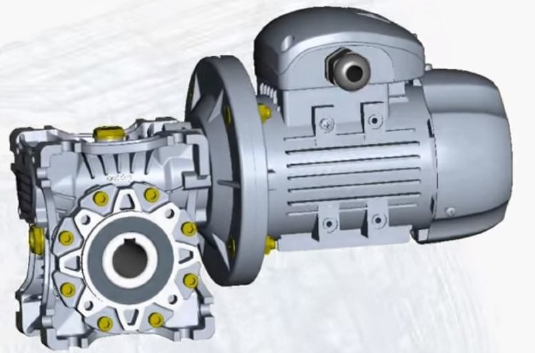 Мотор-редуктор BOX63 i:40 Dout25 Dm19 P80B5 Mot 80B-4 B5 kW0,75 230/400 ASSEMBLYB