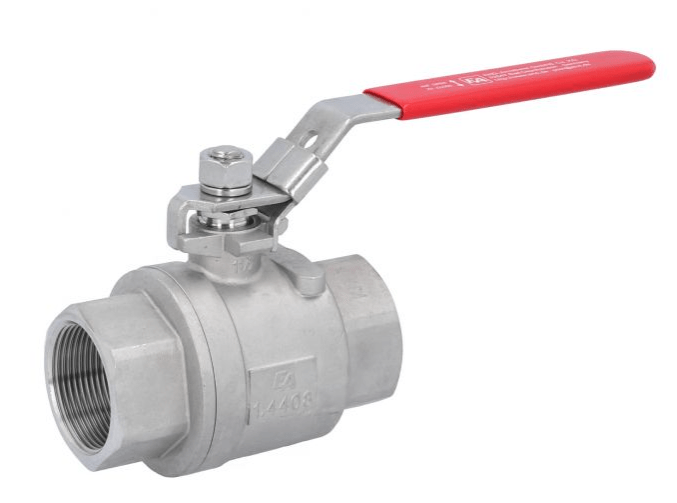 Кран шаровый Kugelhahn 11/4", PN63, 1.4408/PTFE, 2-teilig, Innengewinde, voller Durchg., DIN3202-M3